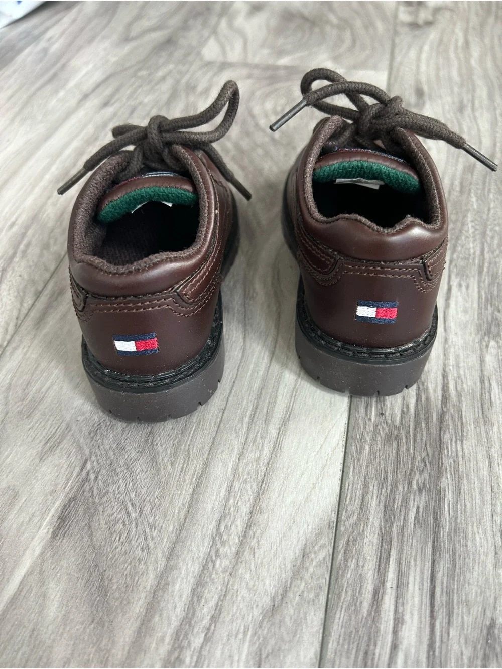 Tommy Hilfiger Toddler Boys Faux Leather Oxford Dress Shoes